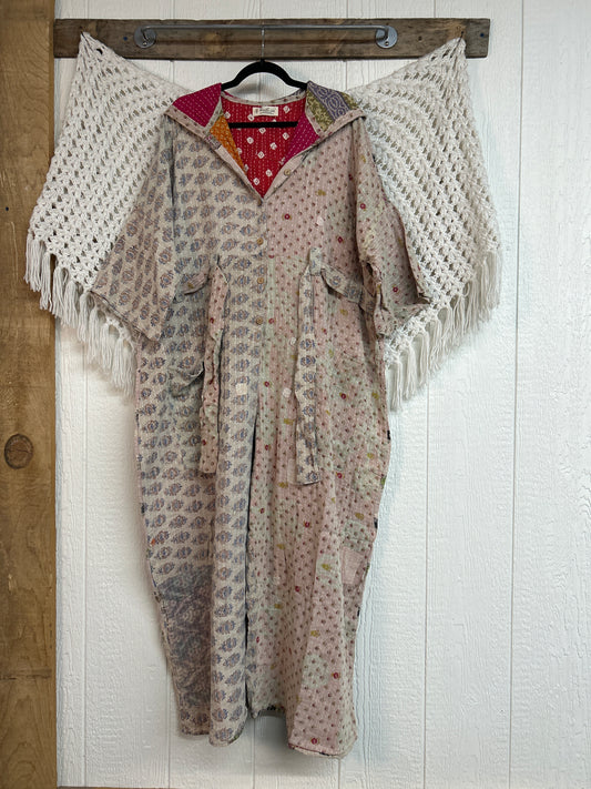 Kantha Zen Hoodie Jumpsuit 0925 197