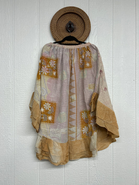 Pareo Kantha Wild Rose Skirt 0426 147