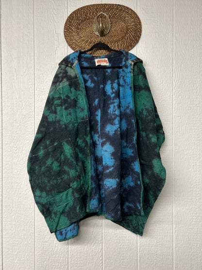 Aura Edit Fine Kantha Wanderlust Poncho 1026 014