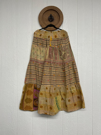 Pareo Kantha Lotus Maxi Skirt 0826 228