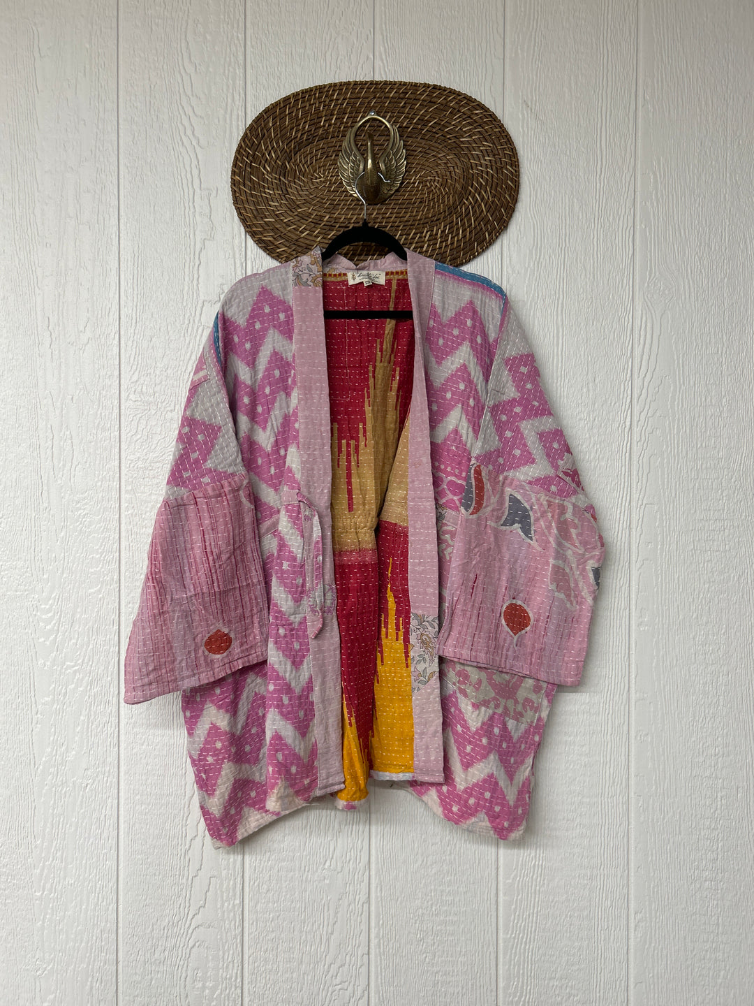 Kantha Shortie Kimono 0325 061