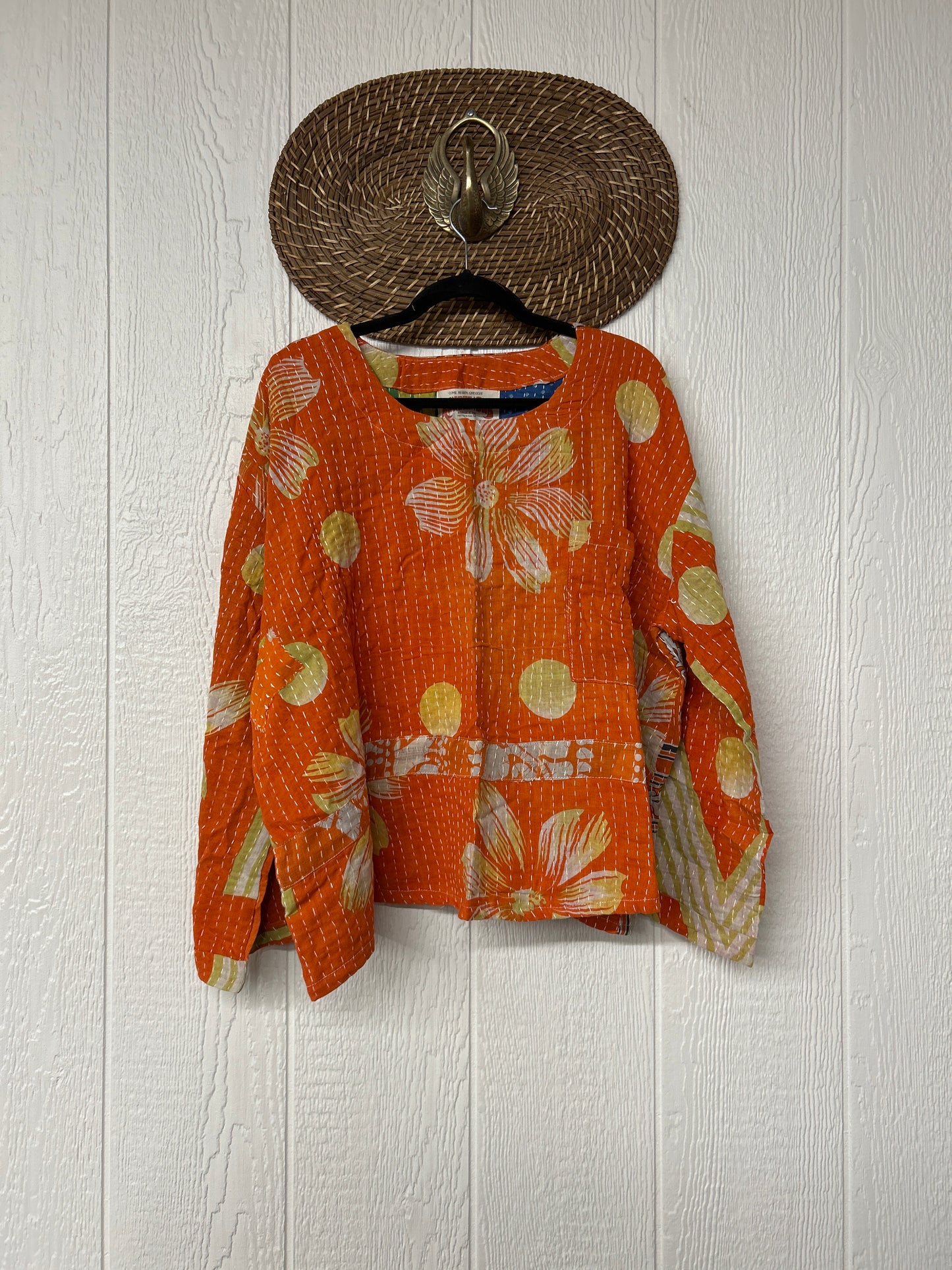 Pareo Kantha Wanderer Pocket Crop Top 0226 225