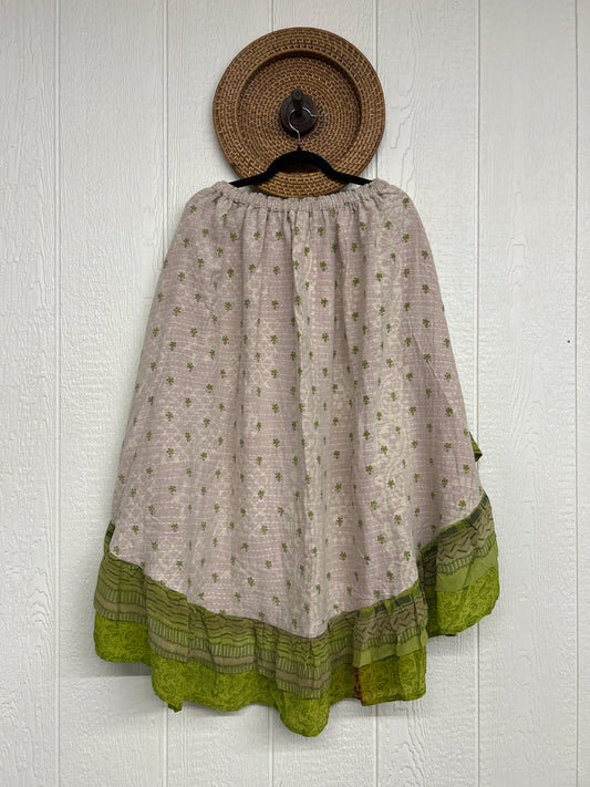 Pareo Kantha Wild Rose Skirt 0426 126