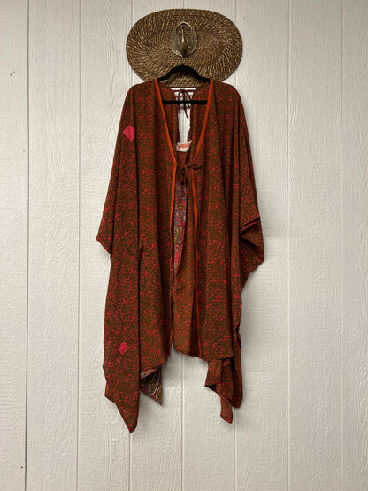 Crepe Sari Orchid Kimono 0626 144