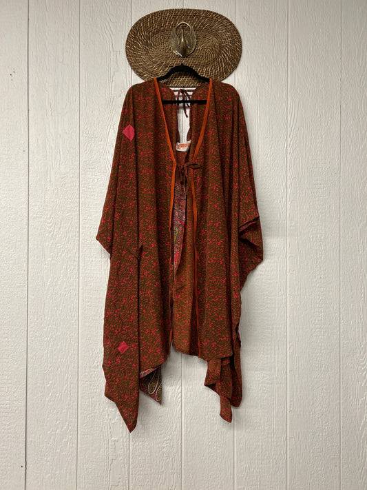 Crepe Sari Orchid Kimono 0626 144