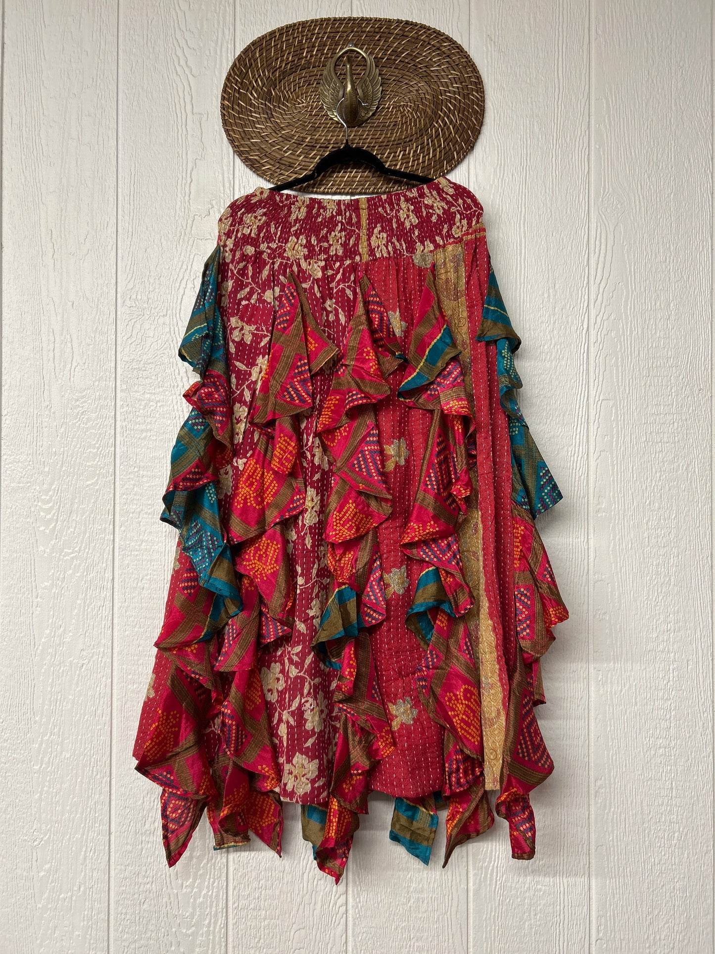 Pareo Kantha Willow Maxi Skirt 0826 144