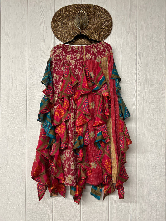 Pareo Kantha Willow Maxi Skirt 0826 144