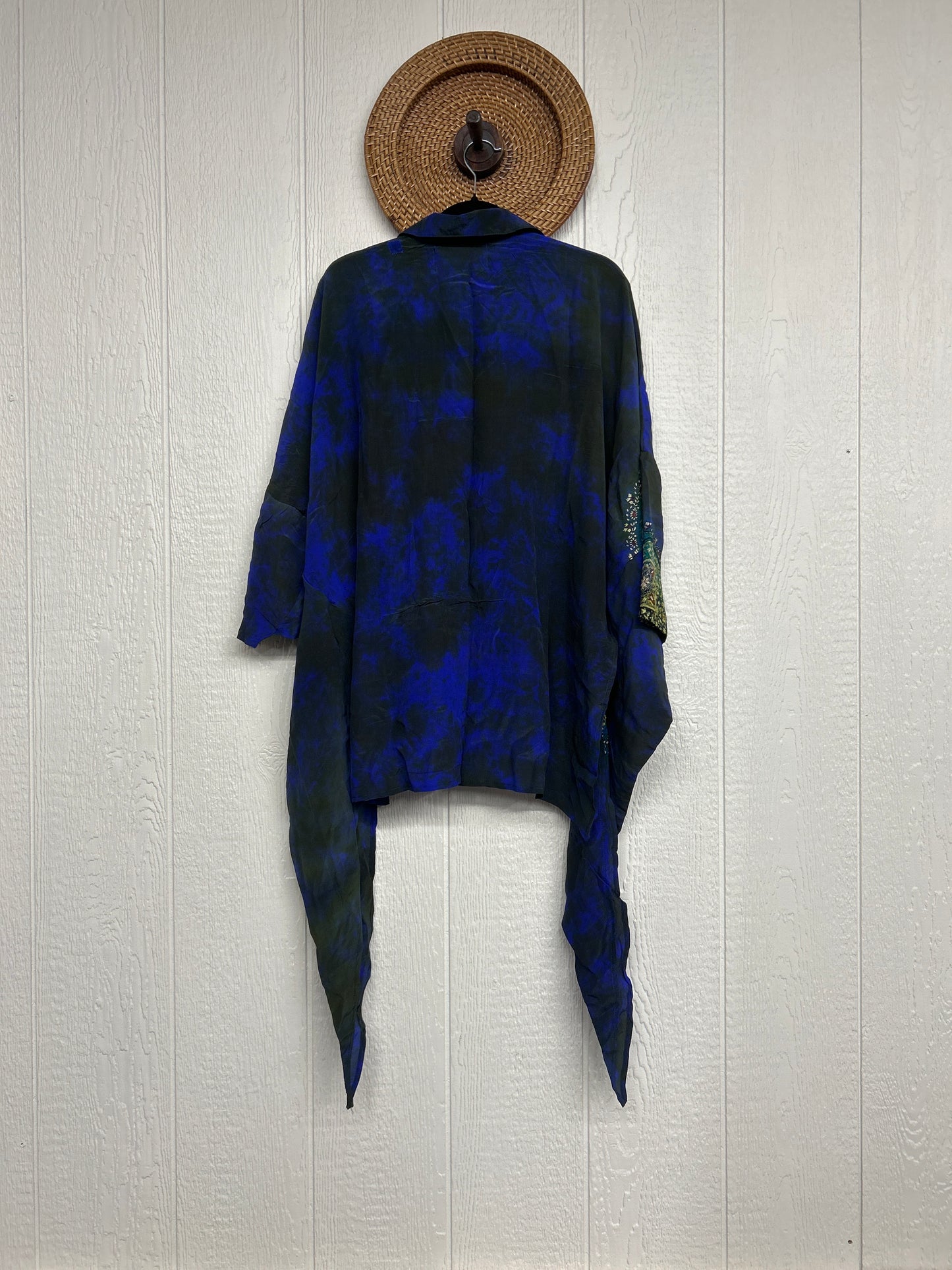 Crepe Sari Summer Nirvana Button Down 0626 251