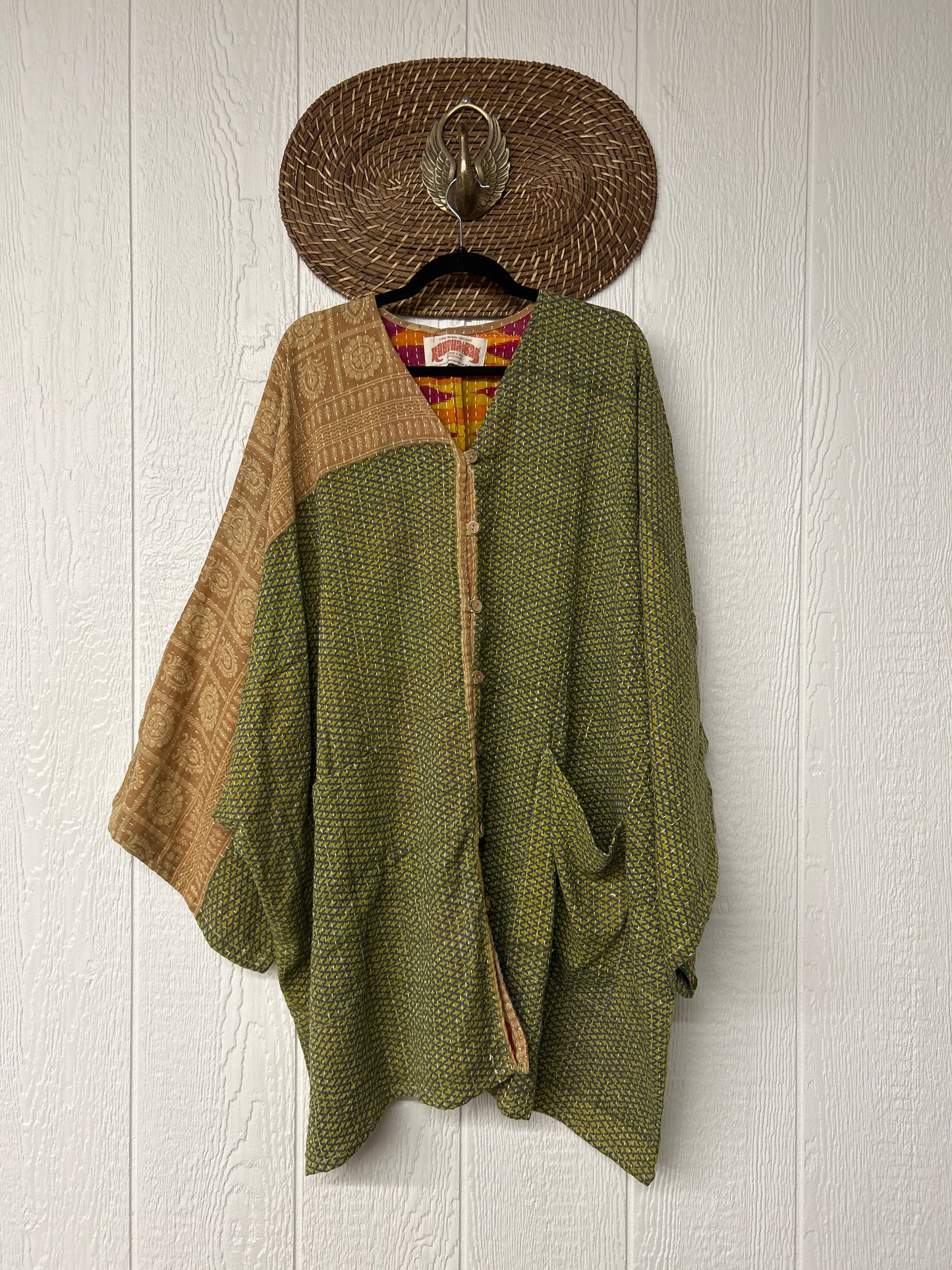 Pareo Kantha Gaia Button-Down Kimono 0126 265