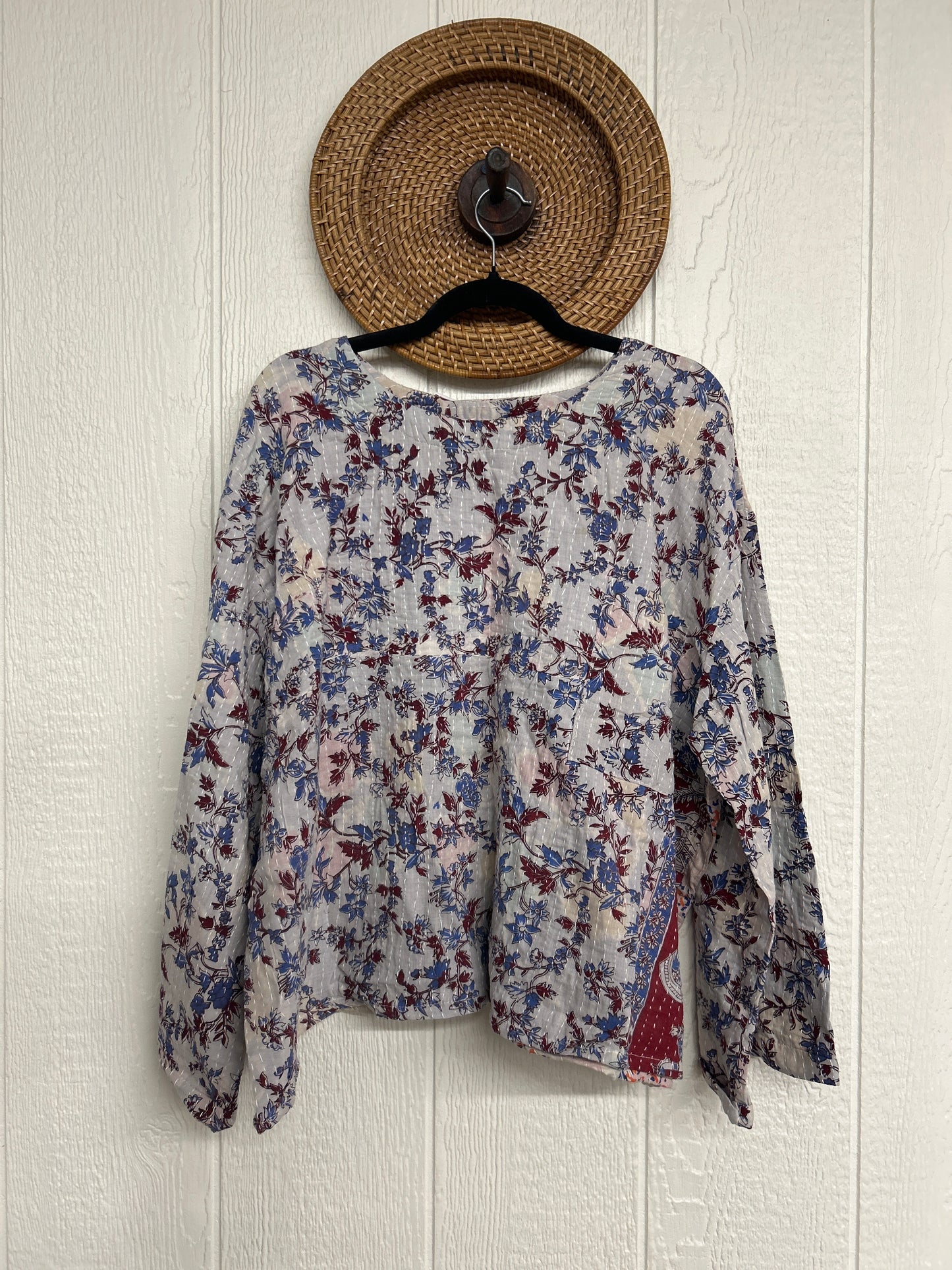 Pareo Kantha Wanderer Pocket Crop Top 0226 188