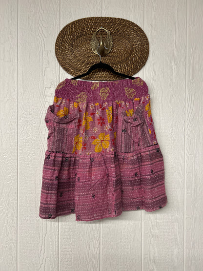 RETAIL Pareo Kantha Meadow Skirt 0826 029