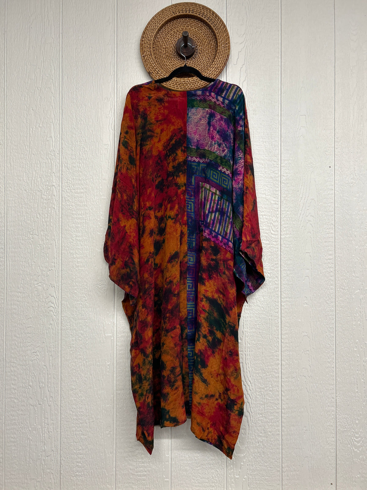 Crepe Sari Gaia Duster Dress 0826 174
