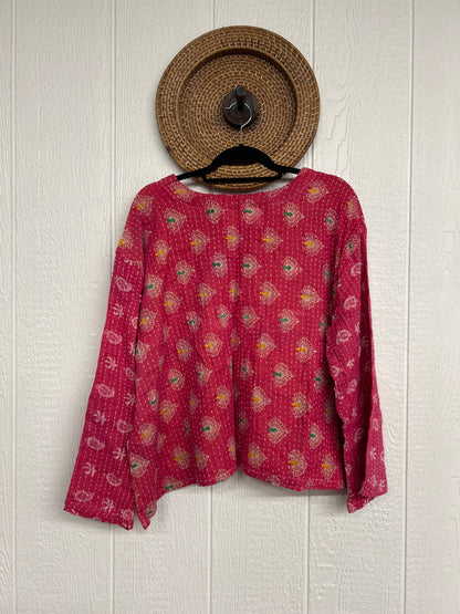 Pareo Kantha Wanderer Pocket Crop Top 0226 033