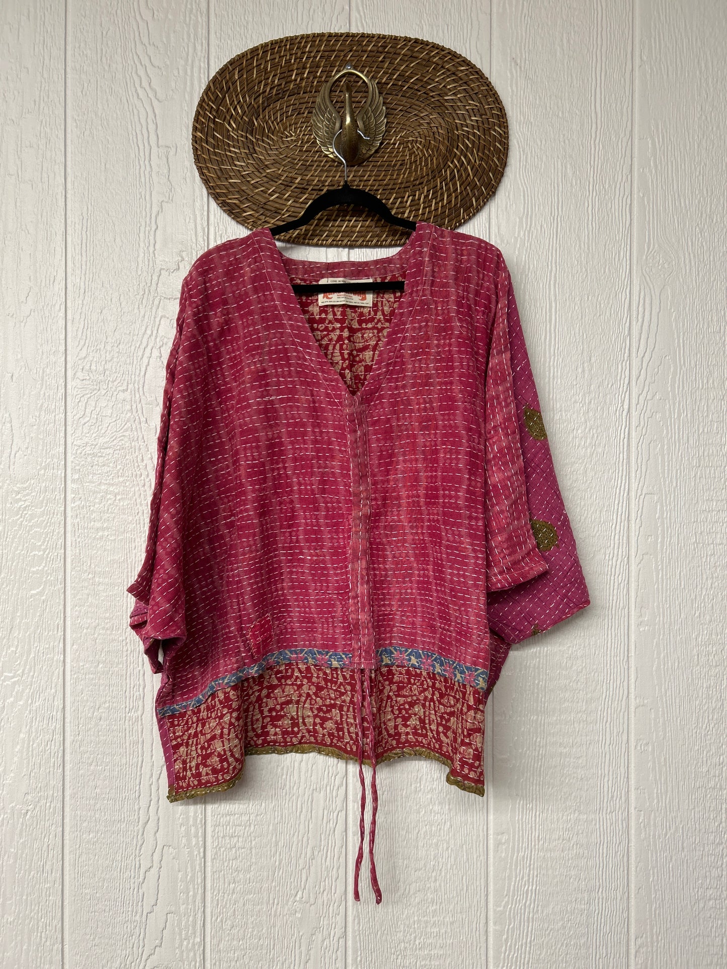 Pareo Kantha Hi-Lo Butterfly Top 0626 133