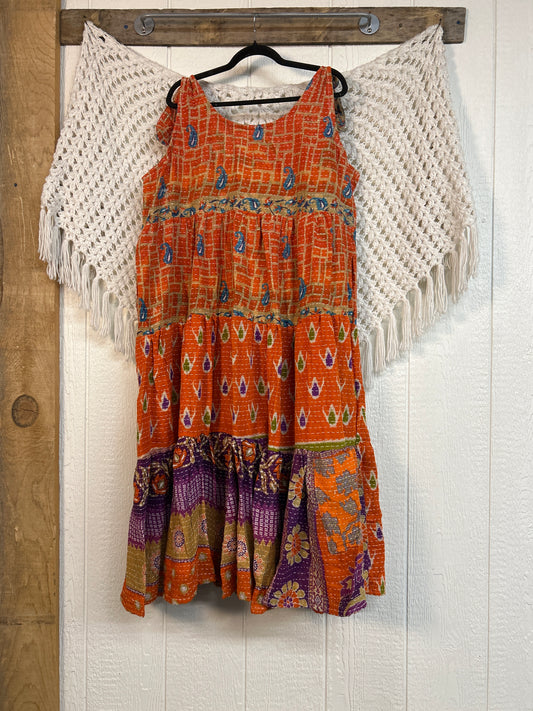 Pareo Kantha Celeste Maxi 0326 096