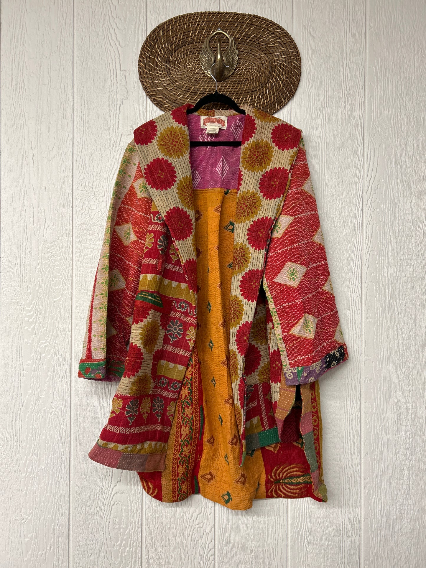 Fine Kantha Drifter Coat 1125 160