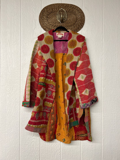 Fine Kantha Drifter Coat 1125 160