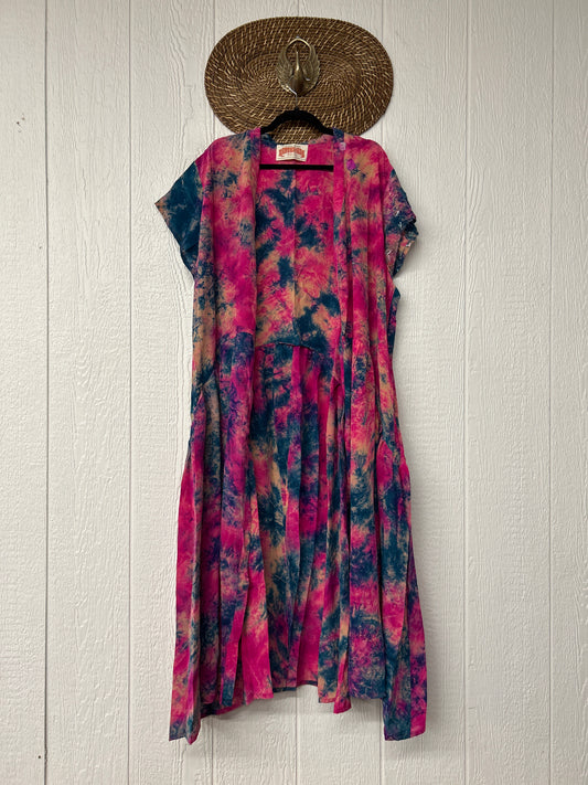 Crepe Sari Summer Evermore Kimono 0726 118