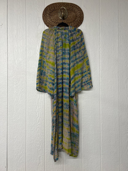 Crepe Sari Woodstock Duster Dress 0226 112