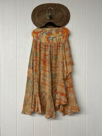 Crepe Sari Inner Peace Wrap Skirt 0626 143