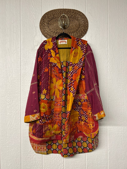 Fine Kantha Drifter Coat 1026 126