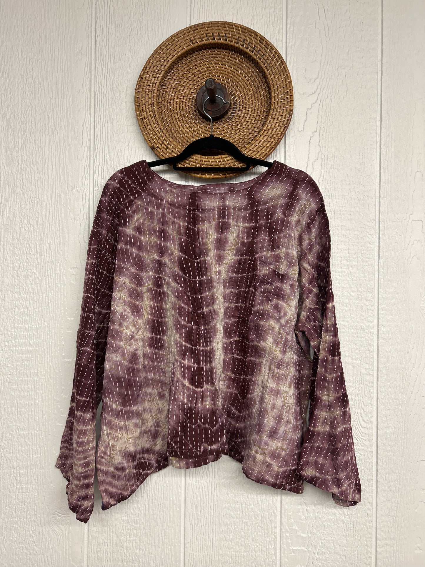 Pareo Kantha Wanderer Pocket Crop Top 0526 004
