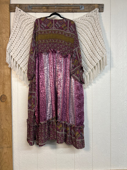 Rasgulla Sari Rhiannon Kimono 0826 137