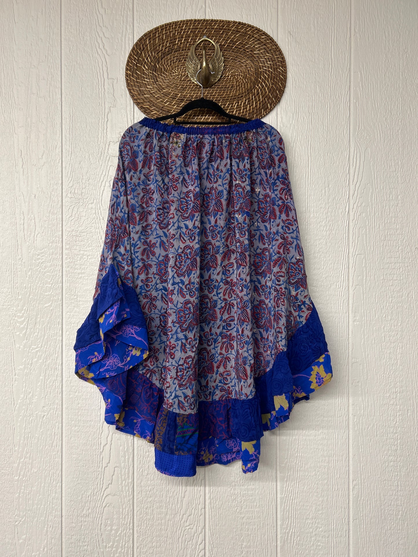 Crepe Wild Rose Skirt 1025 205