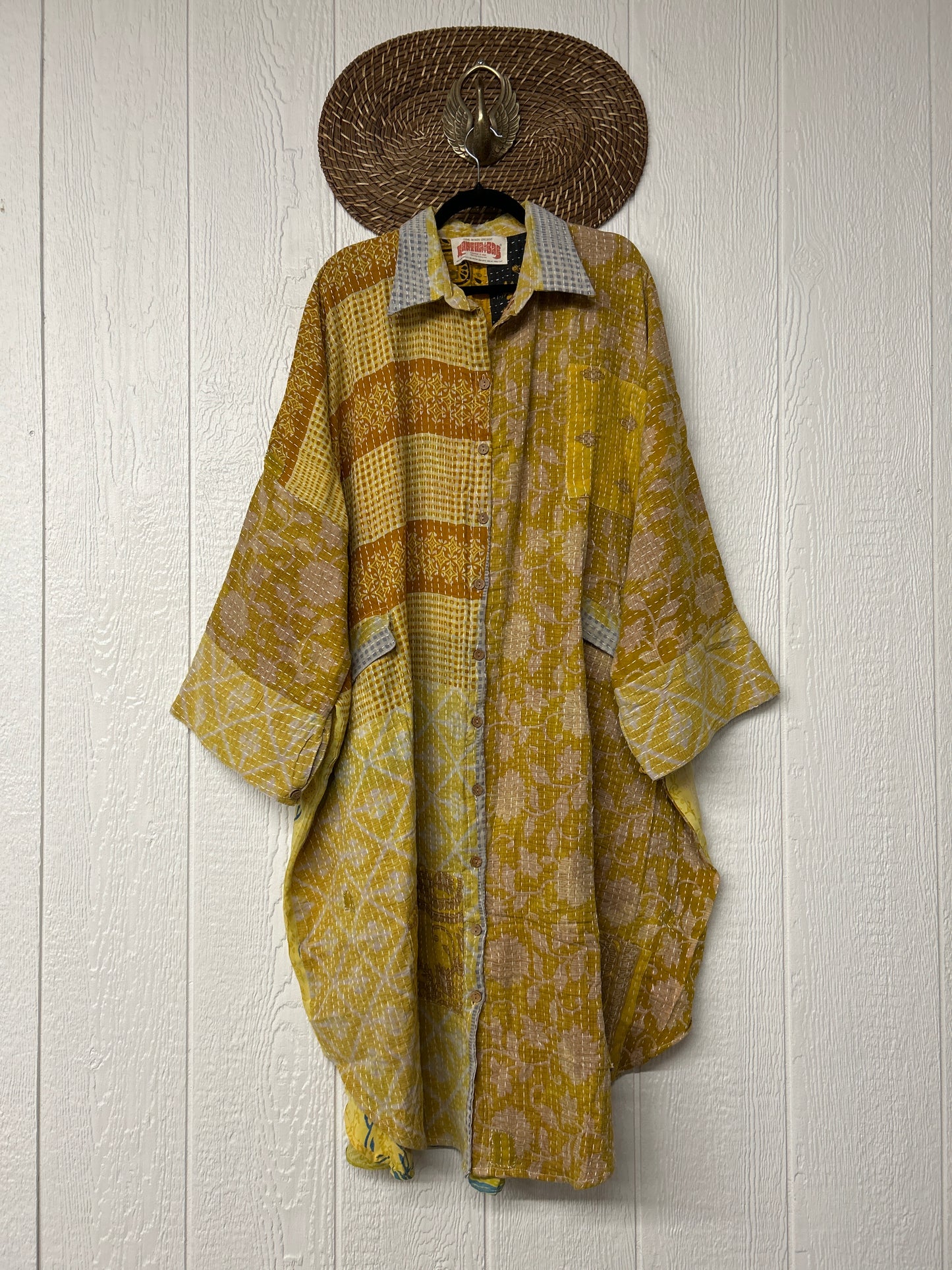 Pareo Kantha Free To Be Longsleeve Maxi 0226 258