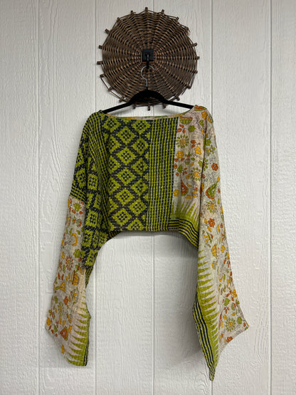Pareo Kantha Abundance Crop Top 1026 065