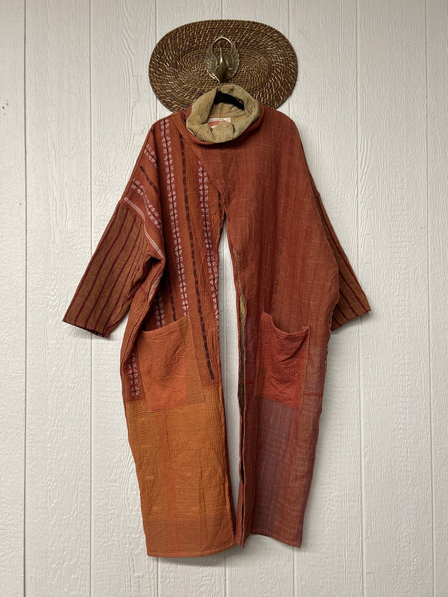 Fine Kantha Cowl Split Pullover 1225 126