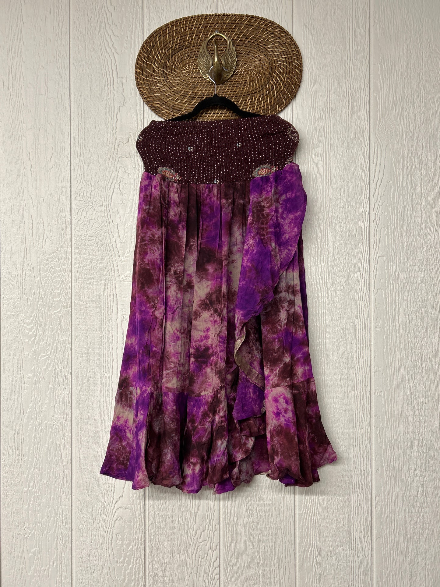 Crepe Sari Inner Peace Wrap Skirt 0626 054