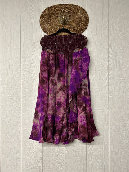 Crepe Sari Inner Peace Wrap Skirt 0626 054