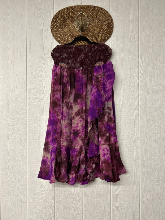 Crepe Sari Inner Peace Wrap Skirt 0626 054