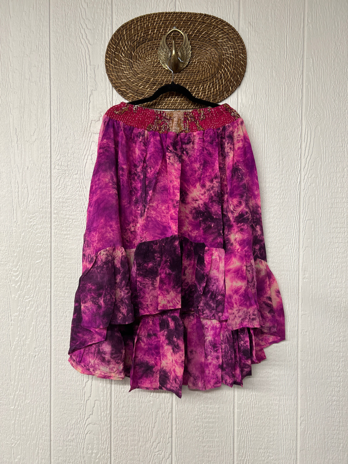 Crepe Sari Dahlia Skirt 1026 122