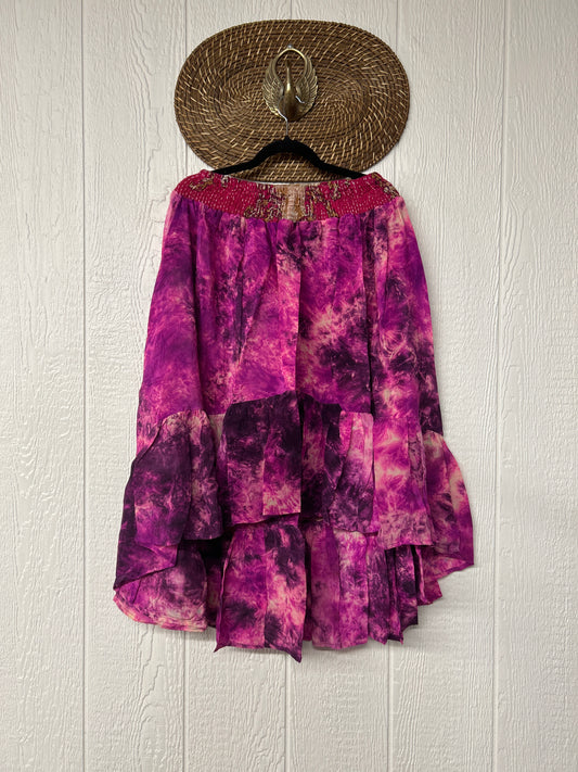 Crepe Sari Dahlia Skirt 1026 122