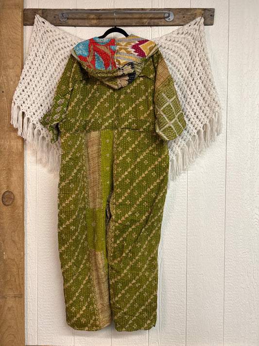 Kantha Zen Hoodie Jumpsuit 0925 239