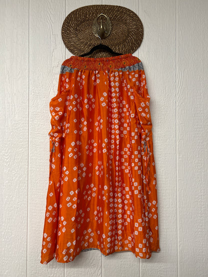 Rasgulla Sari Butterfly Cargo Skirt 0126 235