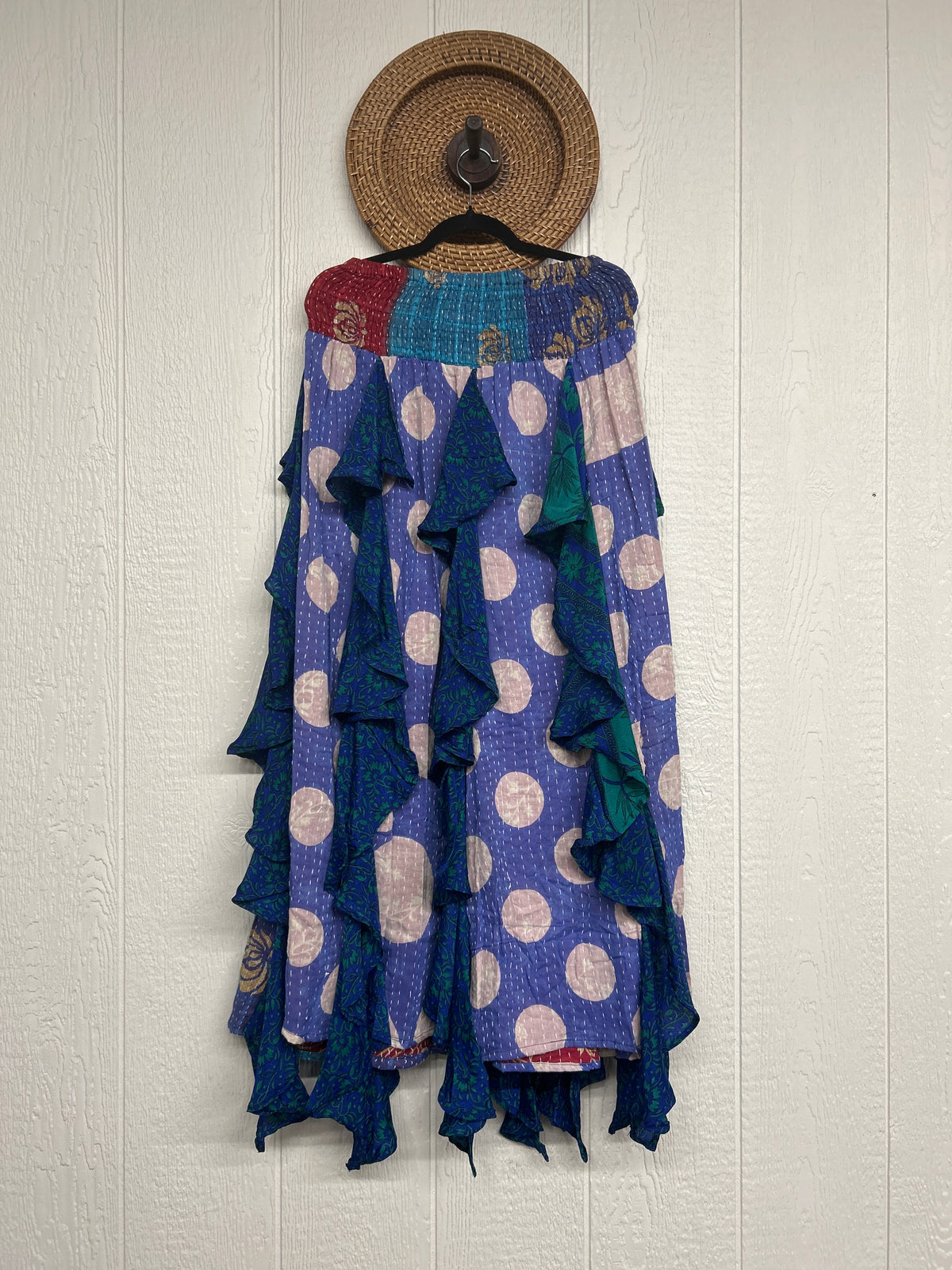 Pareo Kantha Willow Maxi Skirt 0826 046