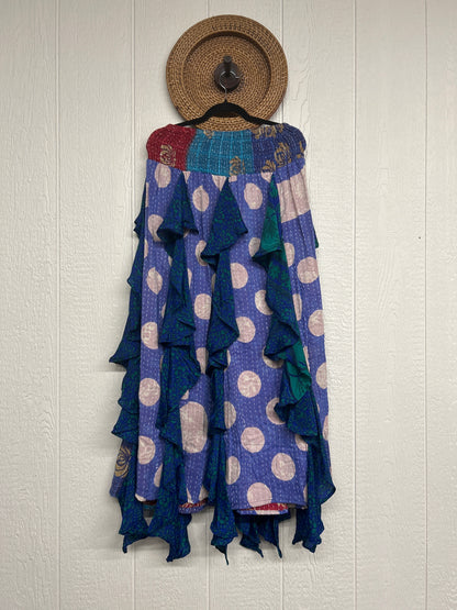 Pareo Kantha Willow Maxi Skirt 0826 046