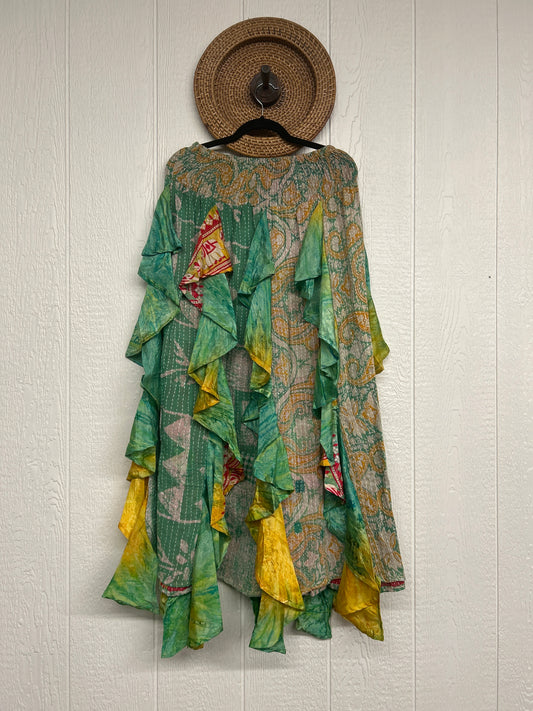 Pareo Kantha Willow Maxi Skirt 0826 094