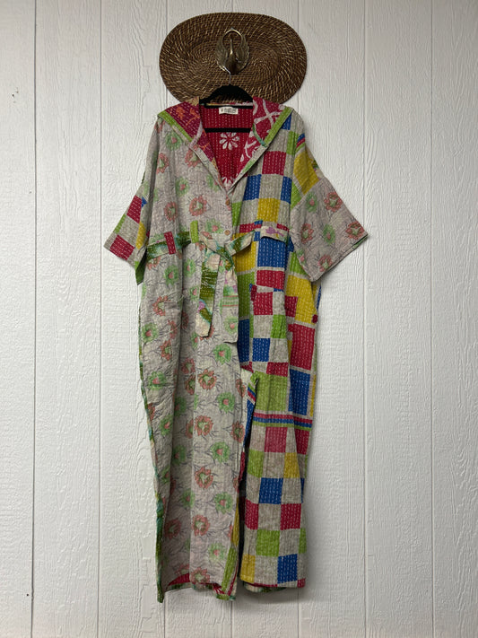 Kantha Zen Hoodie Jumpsuit 0925 039