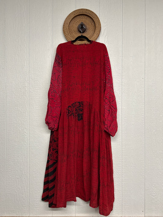 Crepe Sari Evermore Kimono 1026 044