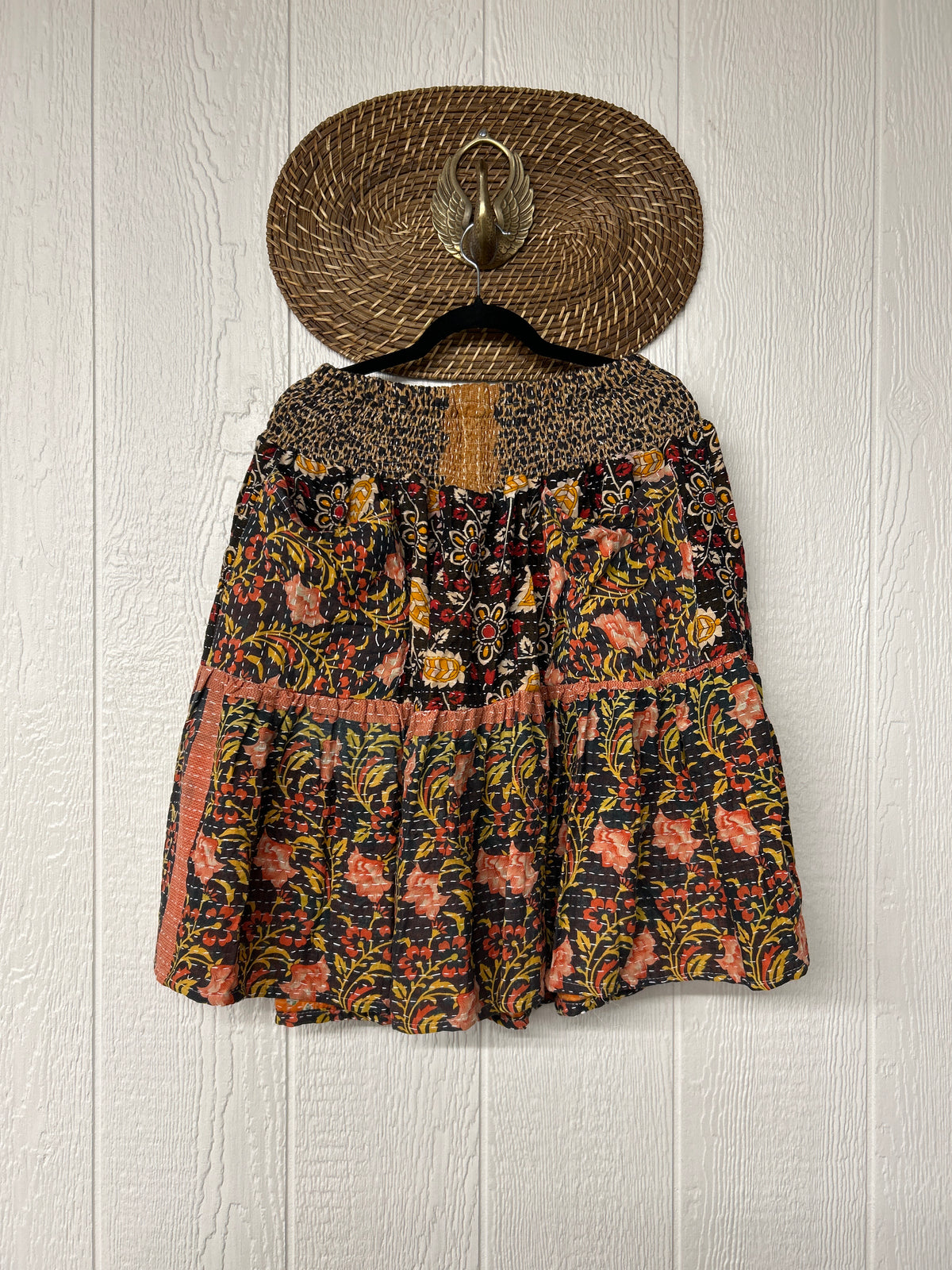 Pareo Kantha Meadow Skirt 0826 263