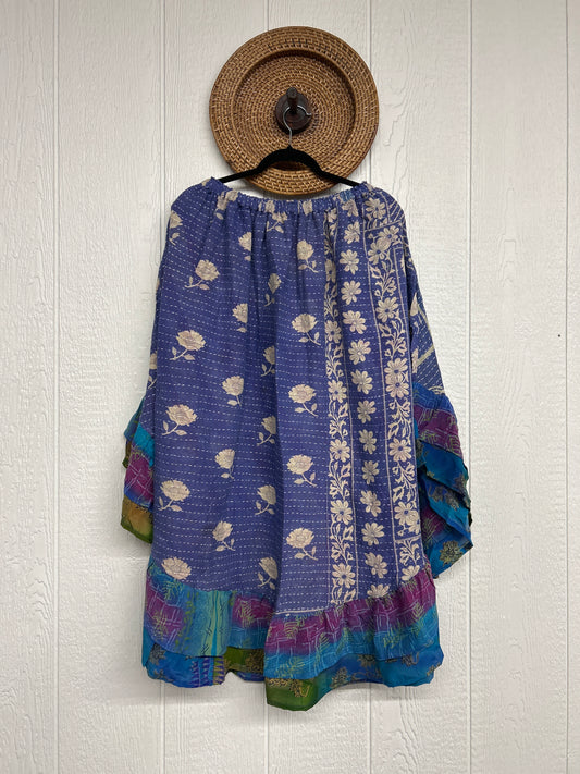 Pareo Kantha Wild Rose Skirt 0426 161