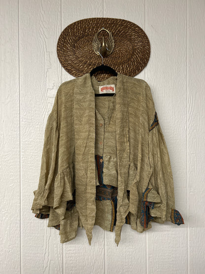 Crepe Sari Wild Rose Top 1225 184