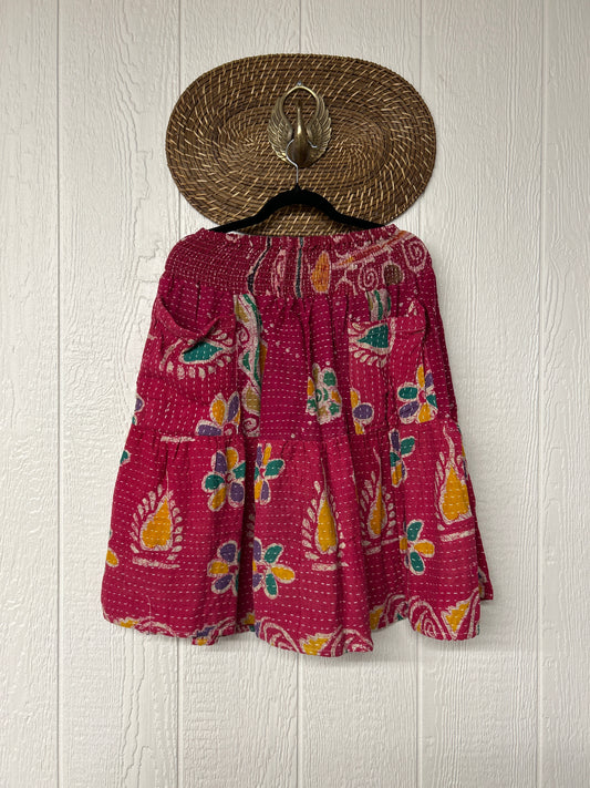 Pareo Kantha Meadow Skirt 0826 133
