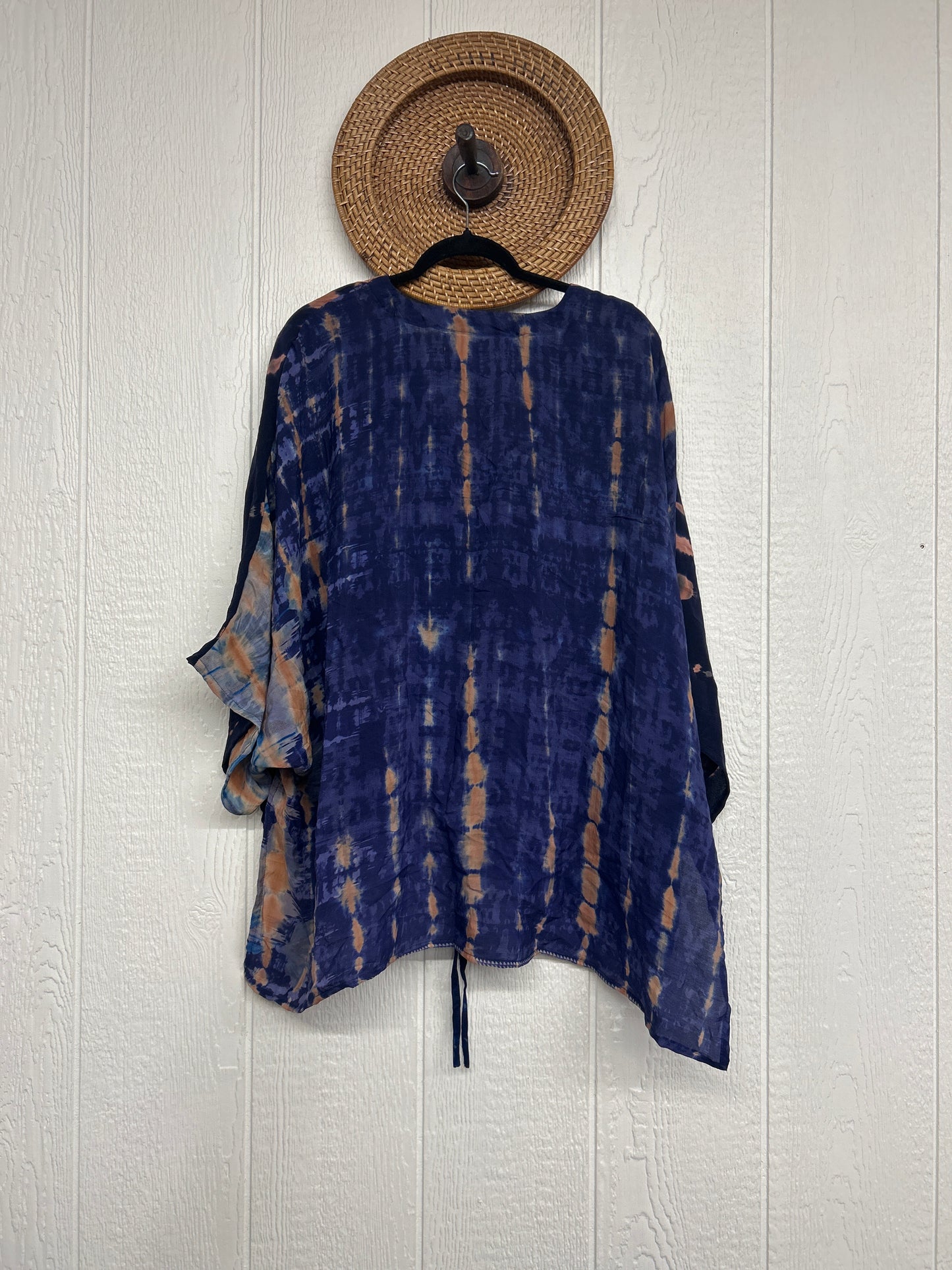 Crepe Sari Hi Lo Butterfly Top 0726 024
