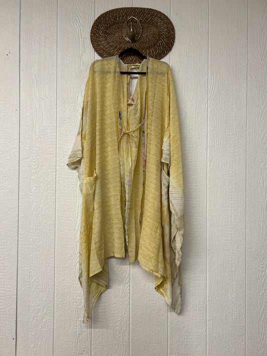Crepe Sari Orchid Kimono 0626 110