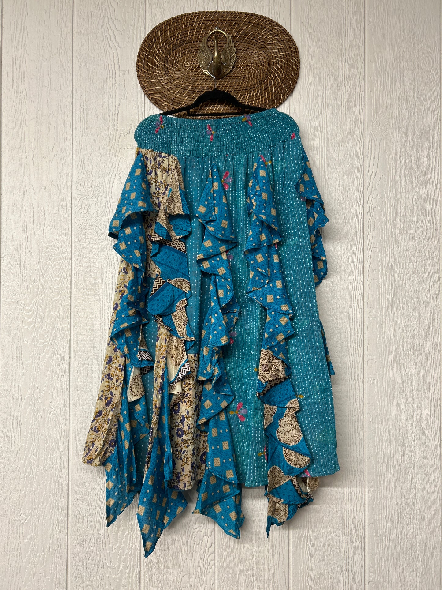 Pareo Kantha Willow Maxi Skirt 0826 197